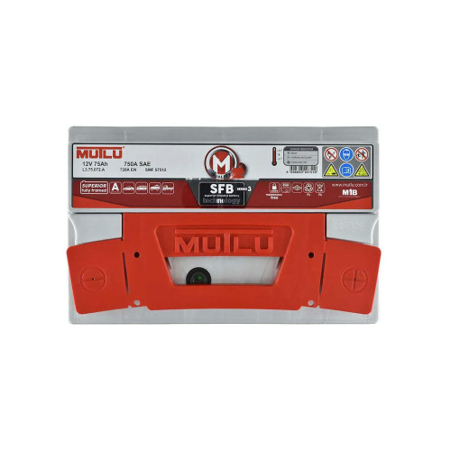 Аккумулятор автомобильный MUTLU 6СТ-75 (0) SFB L3.75.072.A – MUTLU (вид 1)