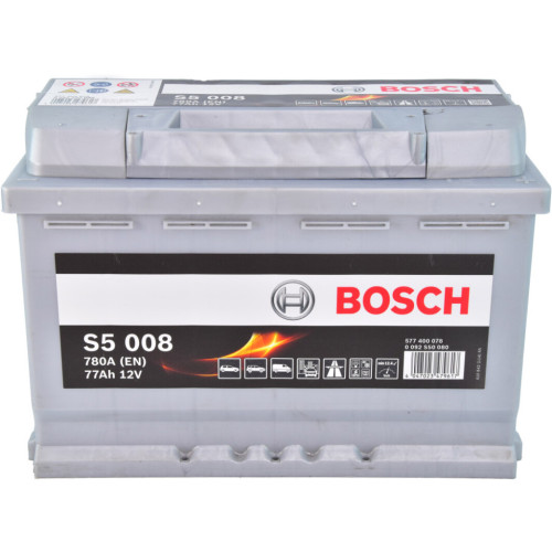 Акумулятор автомобільний Bosch 77А (0 092 S50 080) – BOSCH