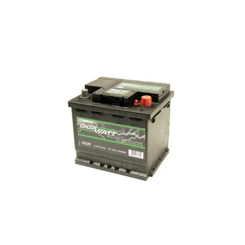 Аккумулятор автомобильный GigaWatt 52А (0185755200) – GIGAWATT (вид 1)