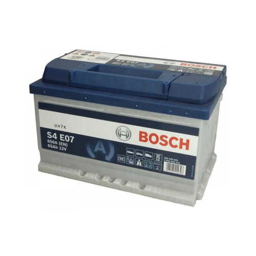 Аккумулятор автомобильный Bosch 65А (0 092 S4E 070) – BOSCH (вид 1)
