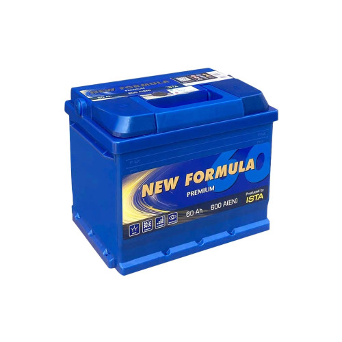Аккумулятор автомобильный NEW FORMULA PREMIUM 60Ah (+/-) (600EN) (5602320250) – NEW FORMULA (вид 2)