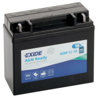 Акумулятор автомобільний EXIDE Ready AGM 18Ah Ев (-/+) (250EN) (AGM12-18)