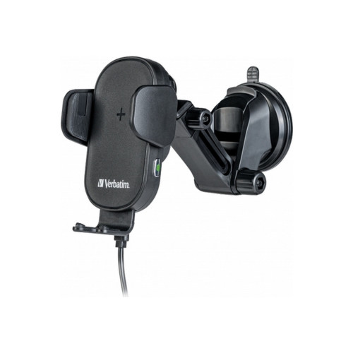 Универсальный автодержатель Verbatim FWC-01 with Qi Fast Wireless Car Charger (49552) – Verbatim
