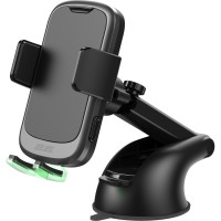 Универсальный автодержатель 2E 4.7-7", Wireless Qi 15W, USB-A/QC/3.0/30W, USB-С/PD/30W (2E-WCQ01-10)