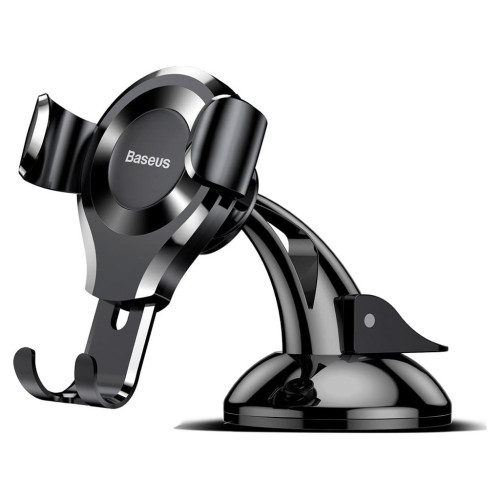 Универсальный автодержатель Baseus Osculum Type Gravity Car Mount Black (SUYL-XP01) – Baseus