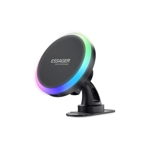 Универсальный автодержатель Essager Neon magnetic wireless charger car bracket beak hook+paste (EZJCX-NH01-Z) – Essager