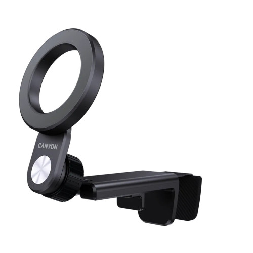 Держатель для смартфонов Canyon Magnetic travel holder OnGrip 11 clip mount Black (CNS-CCHM11) – CANYON