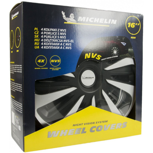 Автомобільний ковпак Michelin Calibre Silver Black 15 (73740) – Michelin (вид 1)