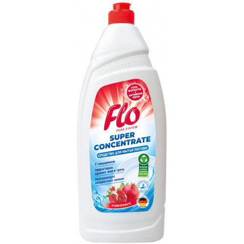 Засіб для ручного миття посуду Flo Pomegranate 900 мл (5900948246933) – Flo