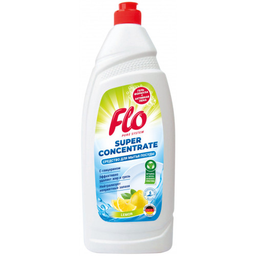 Засіб для ручного миття посуду Flo Lemon 900 мл (5900948246926) – Flo