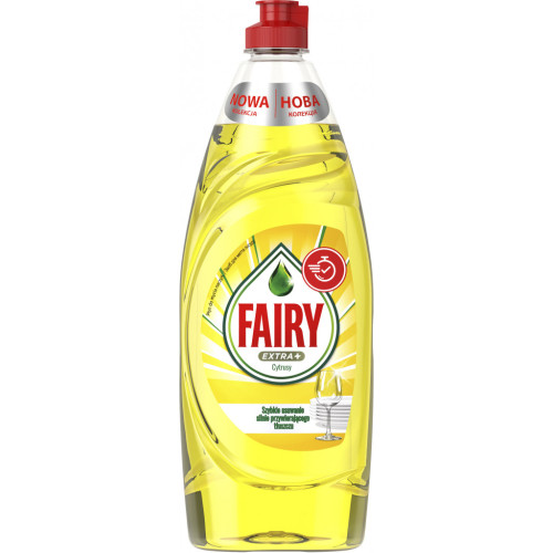 Засіб для ручного миття посуду Fairy Екстра+ Цитрус 650 мл (8006540355145) – FAIRY
