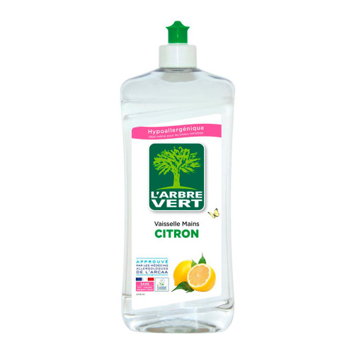 Засіб для ручного миття посуду L'Arbre Vert Лимон 750 мл (3450601022173/3450601047213) – L'Arbre Vert