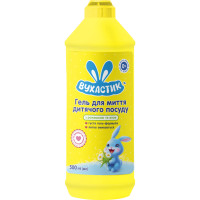 Средство для ручного мытья посуды Вухастик Для детской посуды С ромашкой и алоэ 500 мл (4820268100733)