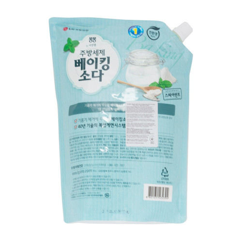 Средство для ручного мытья посуды LG Natural Pong Baking Soda запаска 1.2 л (8801051232394) – LG (вид 1)