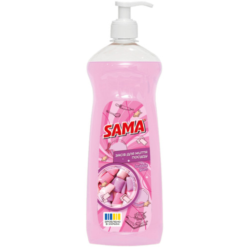 Средство для ручного мытья посуды Sama Coconut 1000 г (4820270632147) – Sama