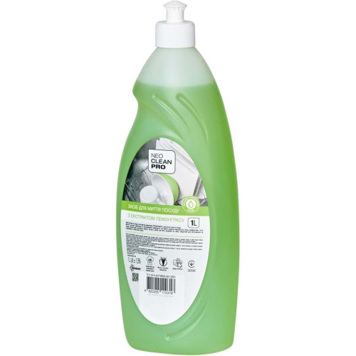 Средство для ручного мытья посуды Biossot NeoCleanPro Лемонграсс 1 л (4820255110547) – Biossot (вид 2)