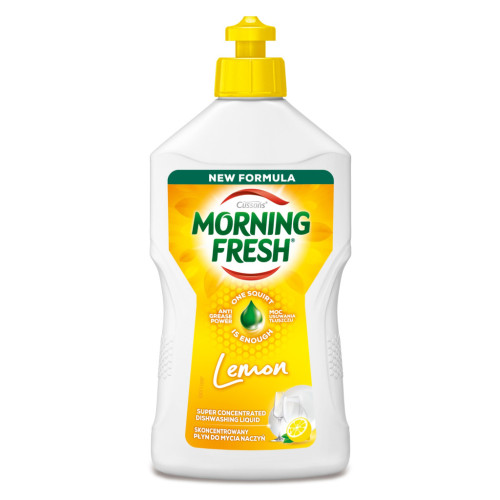 Засіб для ручного миття посуду Morning Fresh Lemon 400 мл (5000101509612/8998103018805) – Morning Fresh