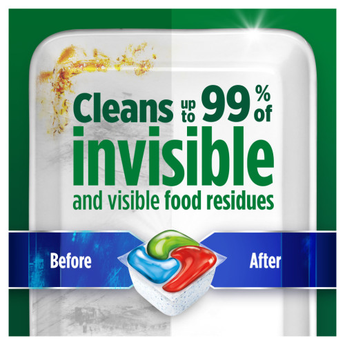 Таблетки для посудомийних машин Fairy Platinum Plus All in One Fresh Herbal Breeze 17 шт. (8006540728772) – FAIRY (вид 2)