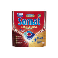 Таблетки для посудомоечных машин Somat Excellence 5-в-1 20 шт. (9000101808384)