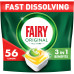 Таблетки для посудомоечных машин Fairy Original All in One Lemon 56 шт. (8700216237352) – FAIRY