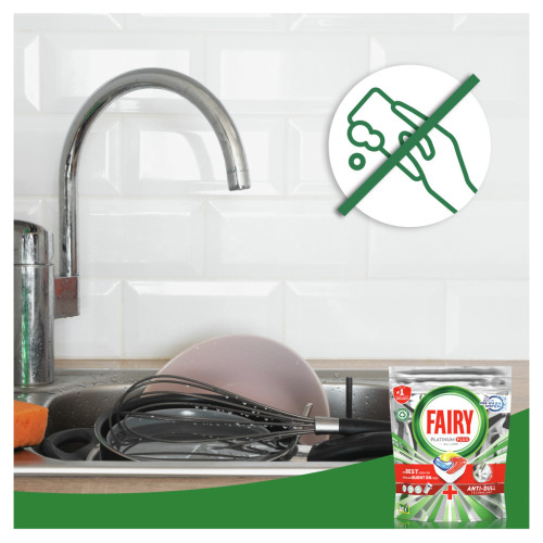 Таблетки для посудомийних машин Fairy Platinum Plus All in One Lemon 19 шт. (8700216236669) – FAIRY (вид 1)