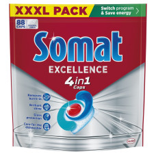 Таблетки для посудомийних машин Somat Excellence 88 шт. (9000101831559)