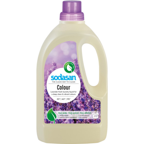 Гель для стирки Sodasan Color Lavender 1.5 л (4019886015097) – Sodasan