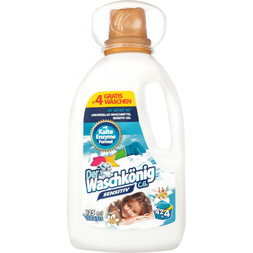 Гель для прання Waschkonig Sensitive 1.625 л (4260418930443/4260418935523) – Waschkonig