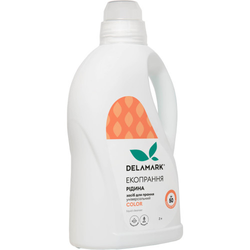 Гель для стирки DeLaMark Color жидкость 2 л (4820152330864) – DeLaMark
