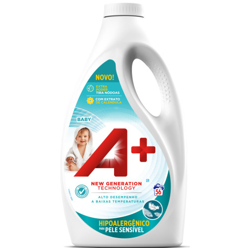 Гель для прання A+ Baby 2.8 л (8435495808565) – A+