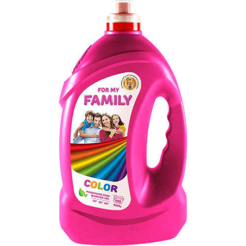 Гель для прання Family 2K для кольорових речей 4 кг (4260637720191) – Family 2K