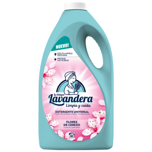 Гель для прання La Antigua Lavandera Цвітіння вишні 4.5 л (8435495820536) – La Antigua Lavandera