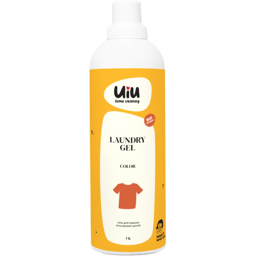 Гель для прання UIU Color для кольорових речей 1 л (4820152332950) – UIU