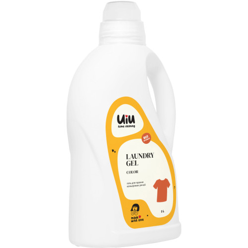 Гель для прання UIU Color для кольорових речей 2 л (4820152332967) – UIU
