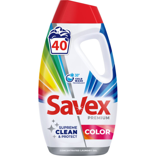 Гель для стирки Savex Premium Color 1.8 л (3800024048050) – Savex