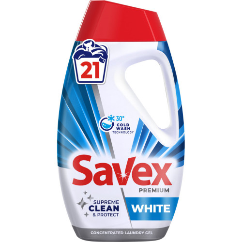 Гель для стирки Savex Premium White 945 мл (3800024047817) – Savex