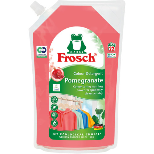 Гель для прання Frosch Гранат Дой-пак 1.5 л (4009175968296) – Frosch
