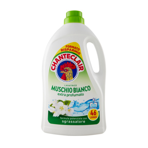 Гель для прання ChanteClair Muschio Bianco Білий мускус 2.07 л (8015194532598) – Chanteclair