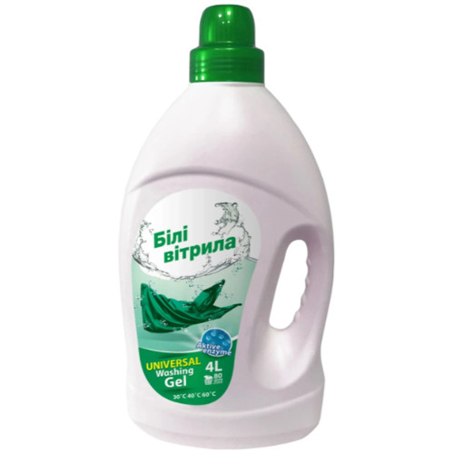 Гель для стирки Білі Вітрила Universal 4 л (4820017663281) – Білі Вітрила