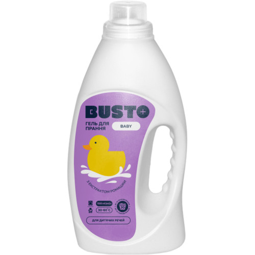 Гель для прання Busto Baby З екстрактом ромашки 1.5 л (4820178065580) – Busto