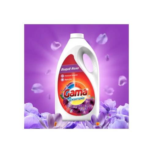Гель для стирки Gama Buque Roxo С цветочным ароматом 4.05 л (8435495833895) – Gama (вид 2)