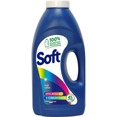 Гель для стирки Soft Full Color На основе натурального мыла 2.25 л (8003640020218) – Soft