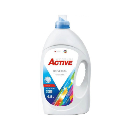 Гель для прання Active PR Universal З ароматом свіжості 4.5 л (4820196010180) – Active PR