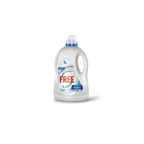 Гель для прання Free Alpine Freshness White З ароматом свіжості 4 л (4820196011415) – Free