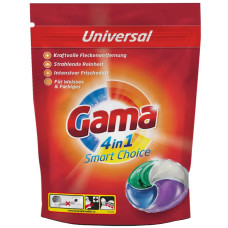 Капсулы для стирки Gama 4 in 1 Universal 18 шт. (8435495826965/8435495836667)