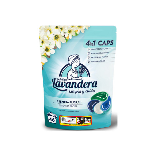 Капсулы для стирки La Antigua Lavandera Полевые цветы 46 шт. (8435495831525/8435495835974) – La Antigua Lavandera