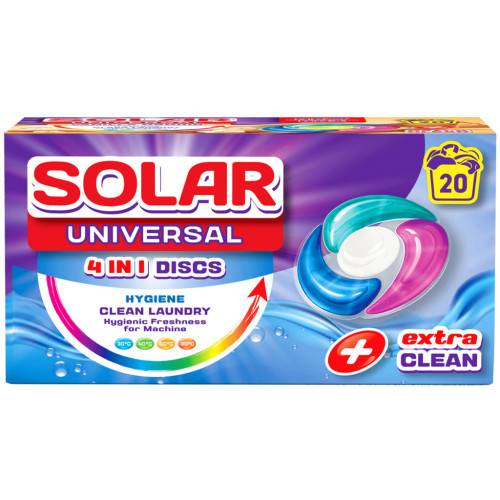 Капсули для прання Solar Household Universal 20 шт. (4820269930230) – Solar Household