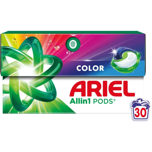 Капсули для прання Ariel Pods All-in-1 Color Для кольорового 30 шт. (8700216766173) – Ariel (вид 1)