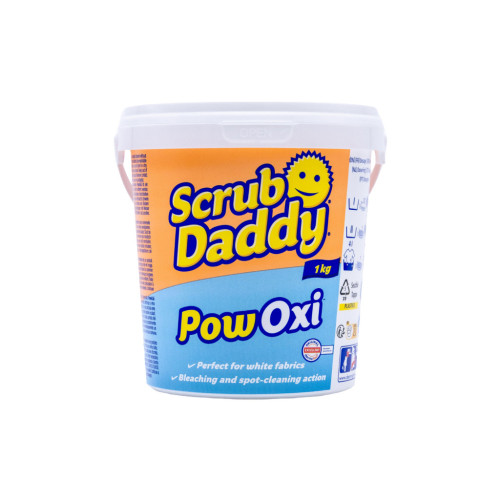 Средство для удаления пятен Scrub Daddy Power Oxi White Для белых тканей 1 кг (5060481024846) – Scrub Daddy