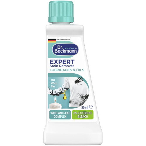 Средство для удаления пятен Dr. Beckmann Эксперт: Смазка и битум 50 мл (4008455004129/4008455589817) – Dr. Beckmann